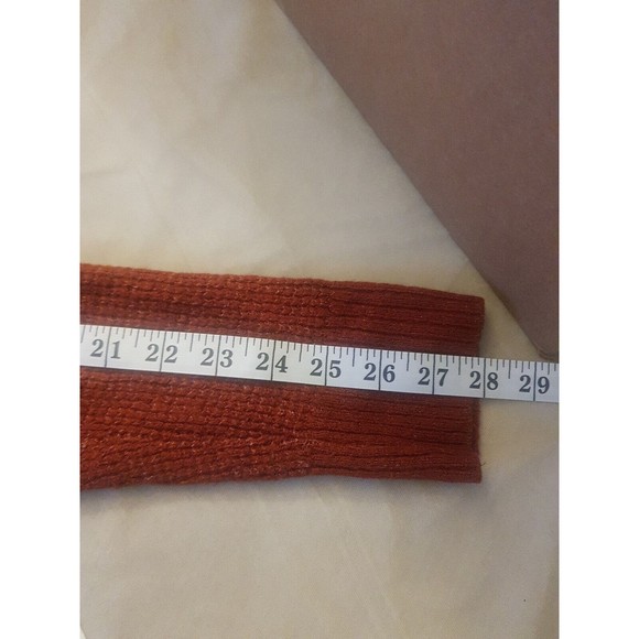 Old Navy Womens Sweater Sz Medium High Neckline Mock Thick Knit Honeycomb Autumn - Picture 10 of 12